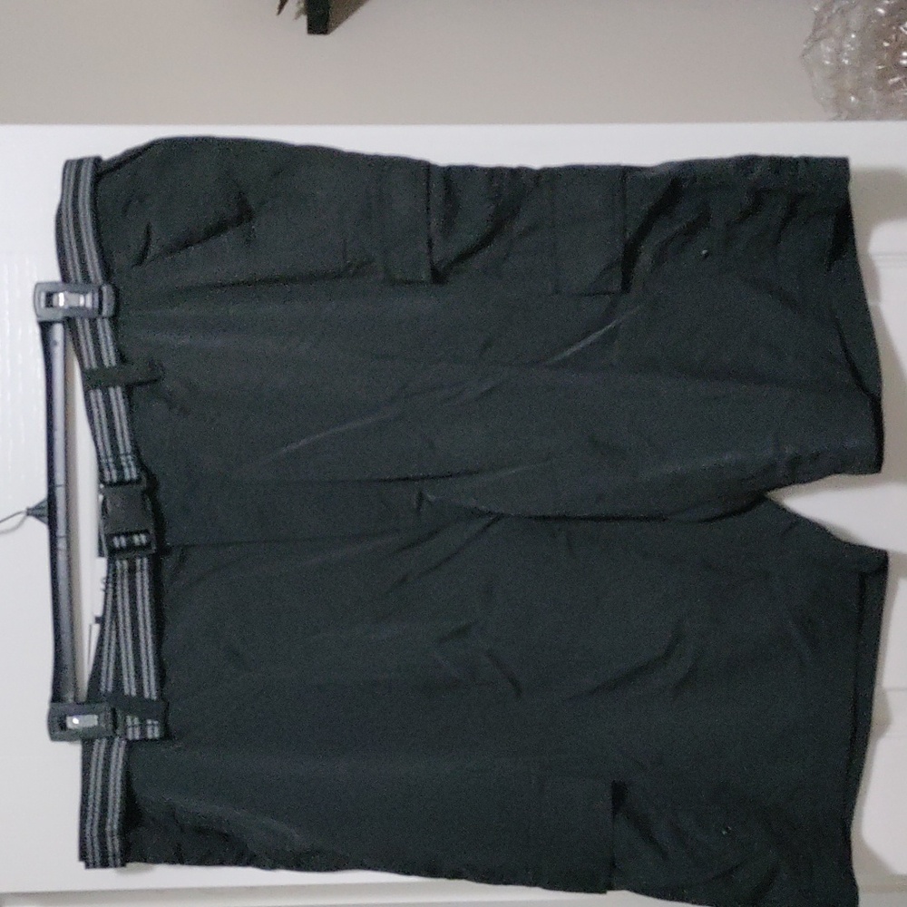 Plugg Hybrid Black shorts belted Size 42